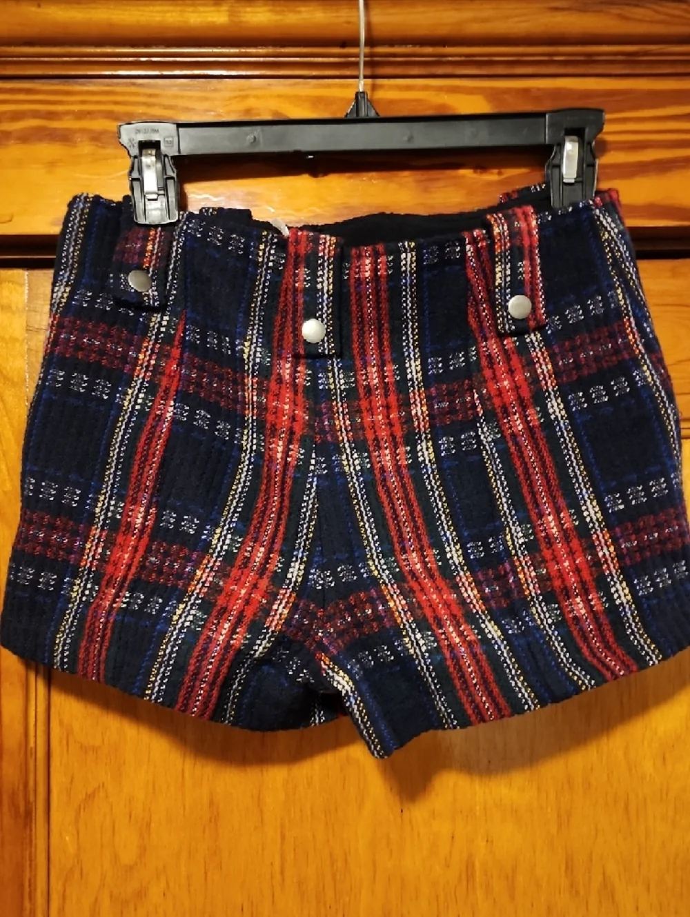 Free People Skort with Front Snap Detail In Navy. Size 0
